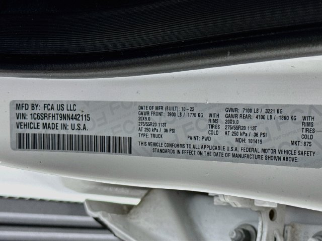 Used 2022 RAM 1500 Limited AWD/4WD image 37