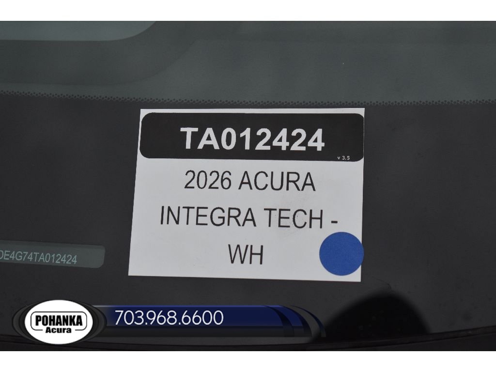 New 2026 Acura Integra A-Spec w/ Technology Package FWD image 36
