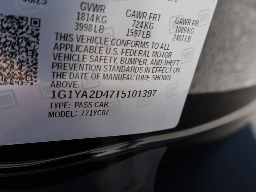 Used 2026 Chevrolet Corvette Stingray Coupe w/ Battery Protection Package RWD image 37
