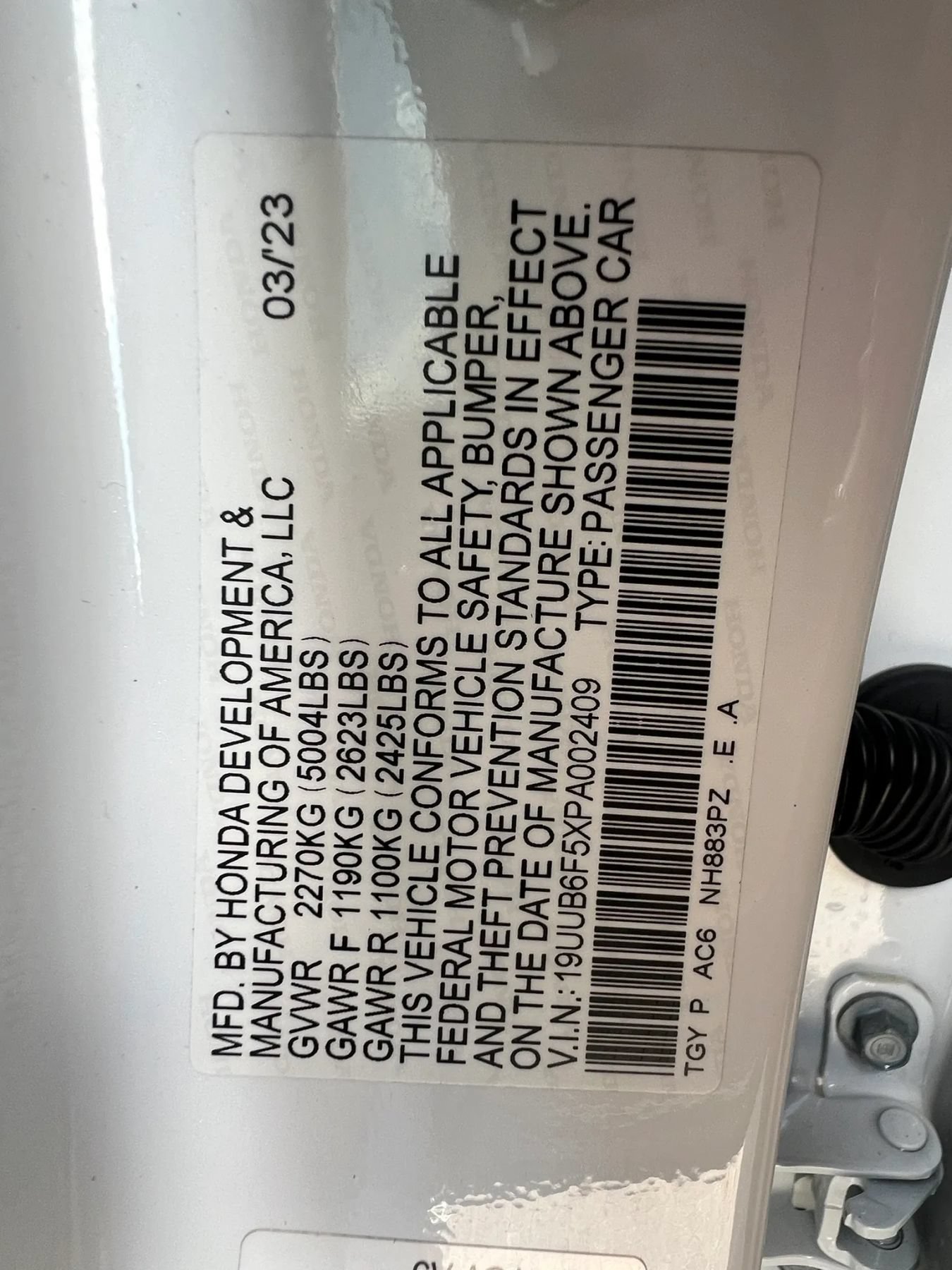 Used 2023 Acura TLX w/ A-SPEC Package AWD/4WD image 33