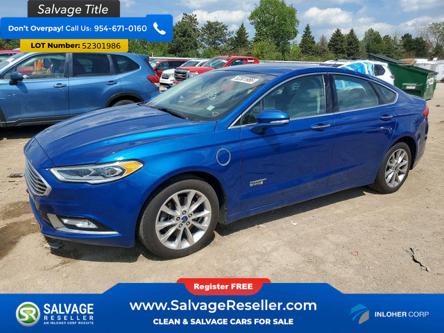 Used 2017 Ford Fusion Energi Titanium FWD image 1