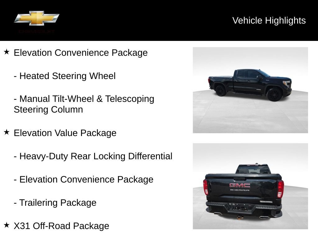 Used 2019 GMC Sierra 1500 Elevation w/ Elevation Value Package AWD/4WD image 18