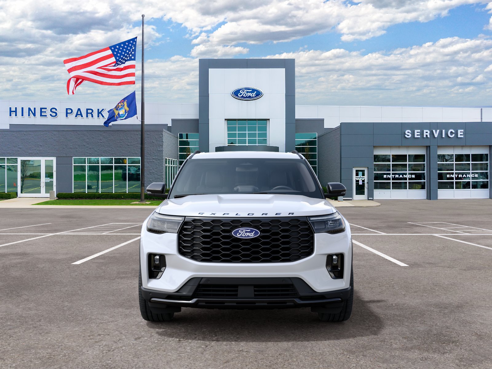 New 2027 Ford Explorer ST-Line w/ Premium Package AWD/4WD image 3