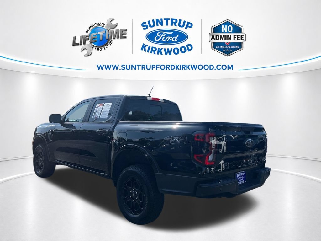 Used 2025 Ford Ranger Lariat w/ Black Appearance Package AWD/4WD image 3
