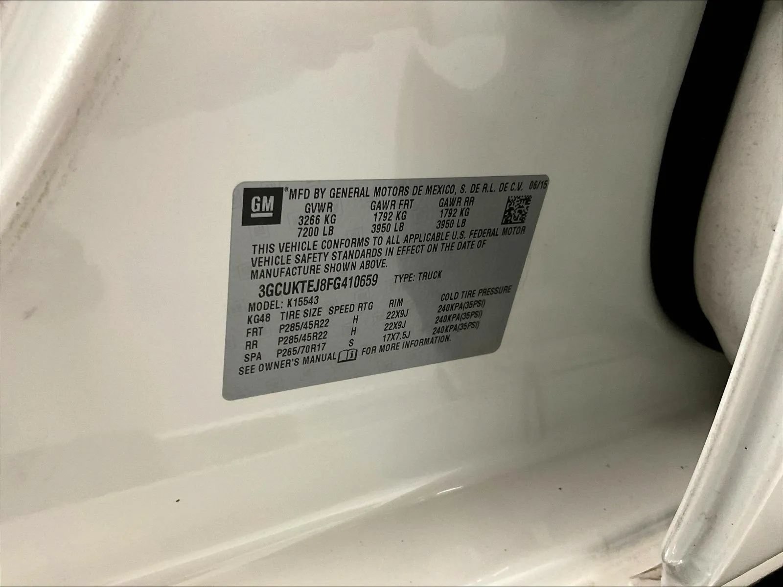 Used 2015 Chevrolet Silverado 1500 High Country AWD/4WD image 31
