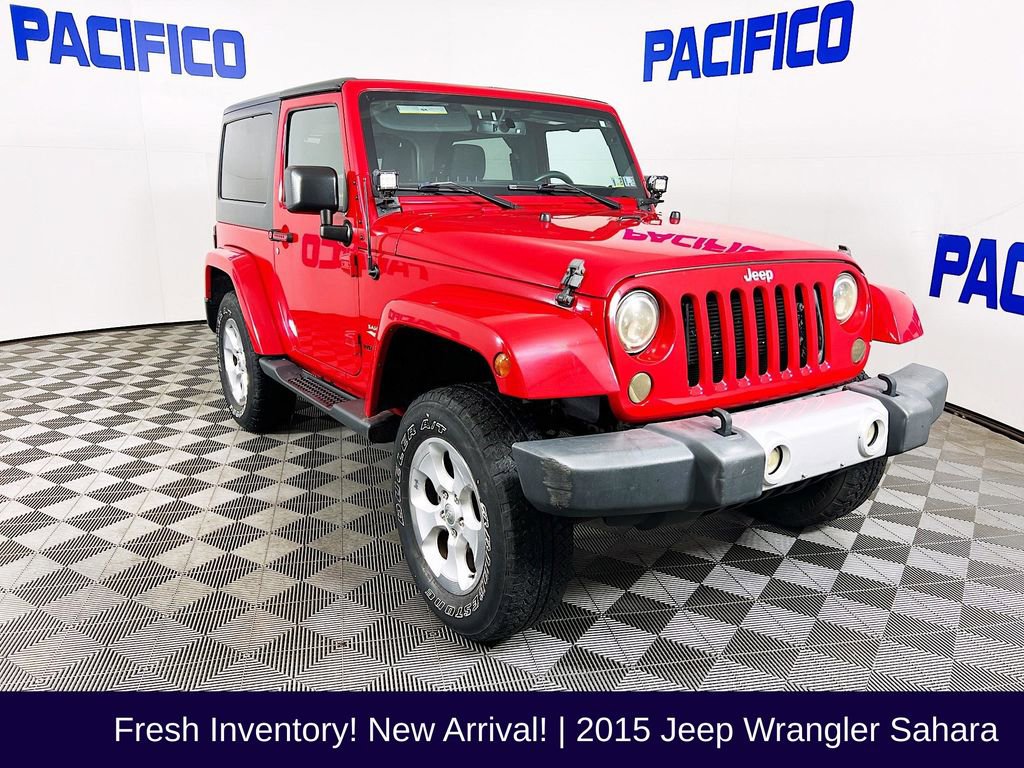Used 2015 Jeep Wrangler Sahara w/ Dual Top Group