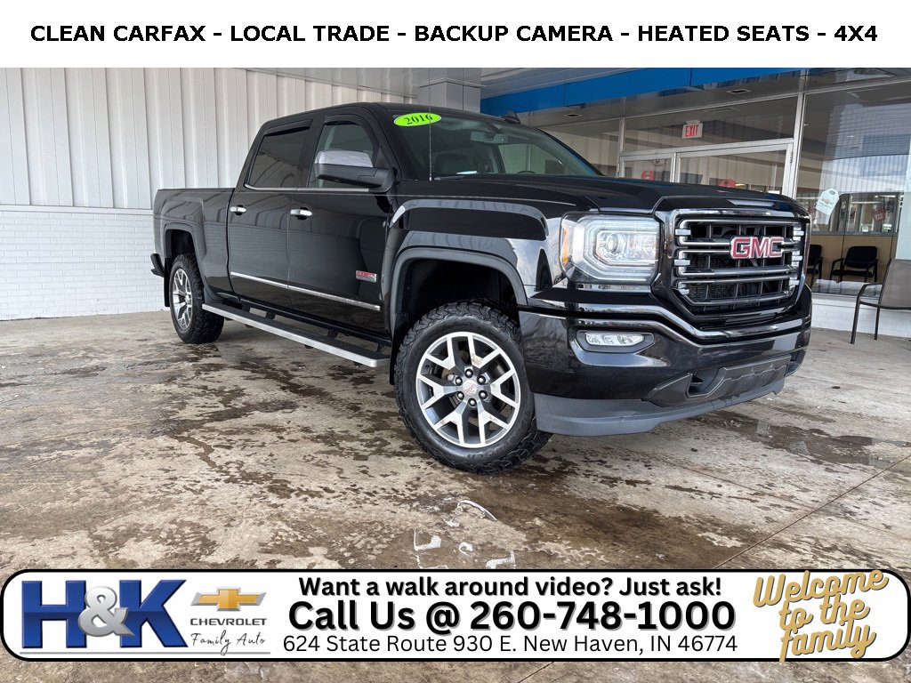 Used 2016 GMC Sierra 1500 SLE w/ All-Terrain Package
