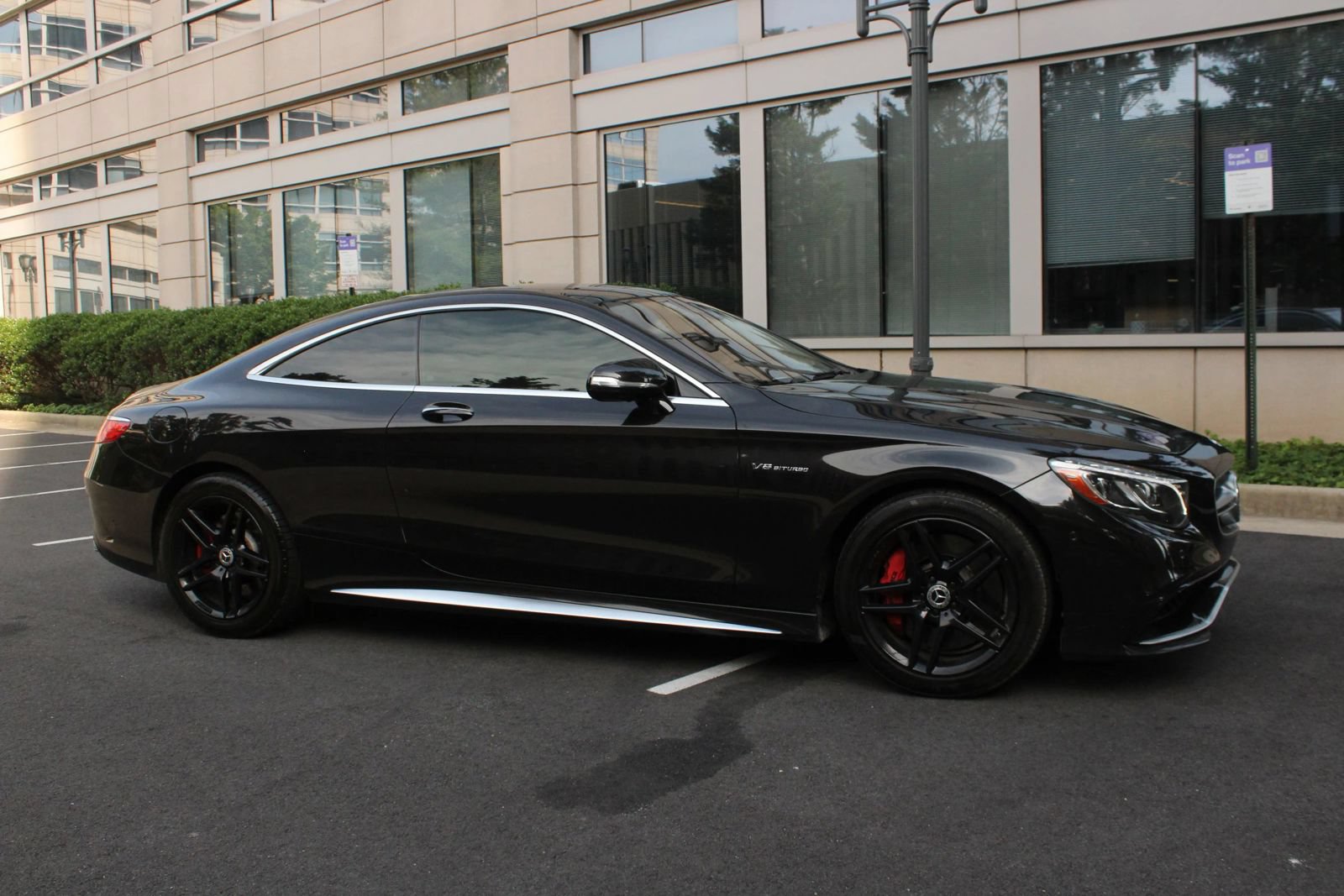 Used 2016 Mercedes-Benz S 63 AMG 4MATIC Coupe w/ Driver Assistance Package image 2