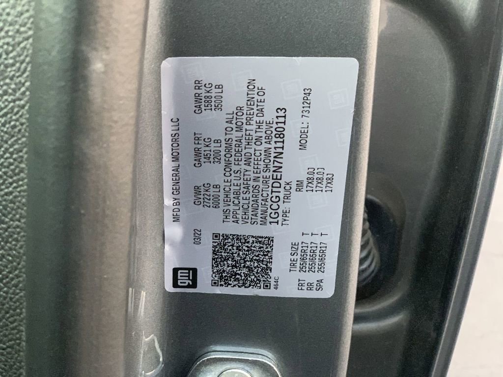 Certified 2022 Chevrolet Colorado Z71 image 33