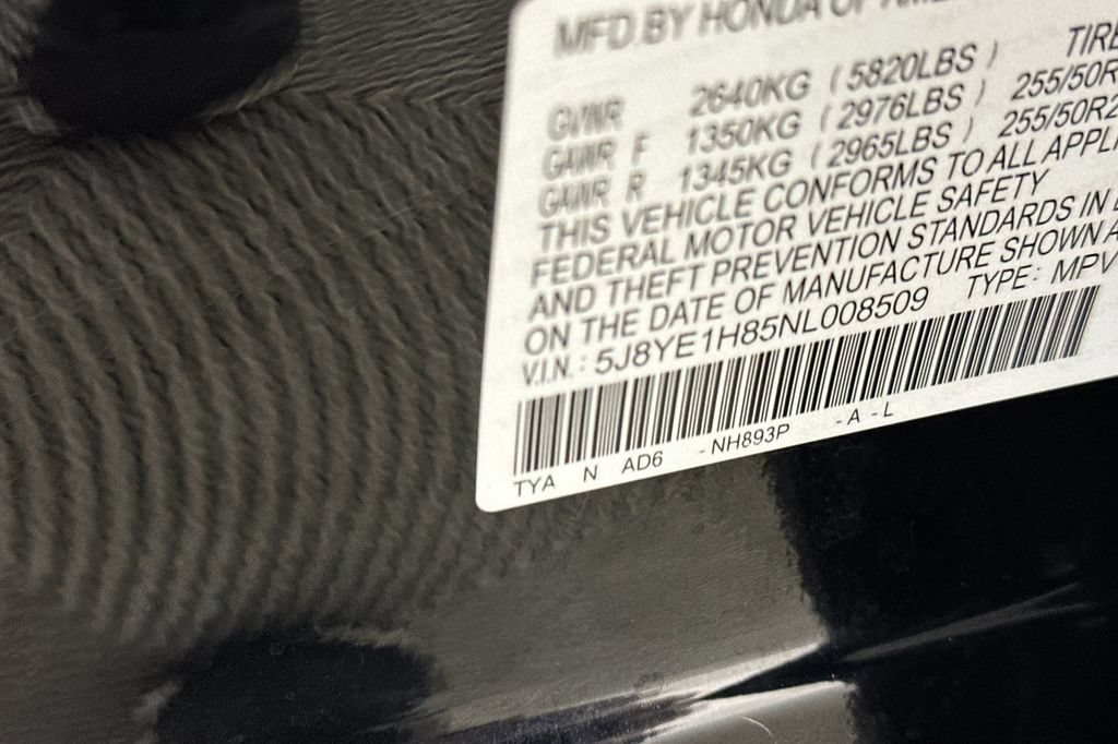 Used 2022 Acura MDX SH-AWD w/ Advance Package image 37