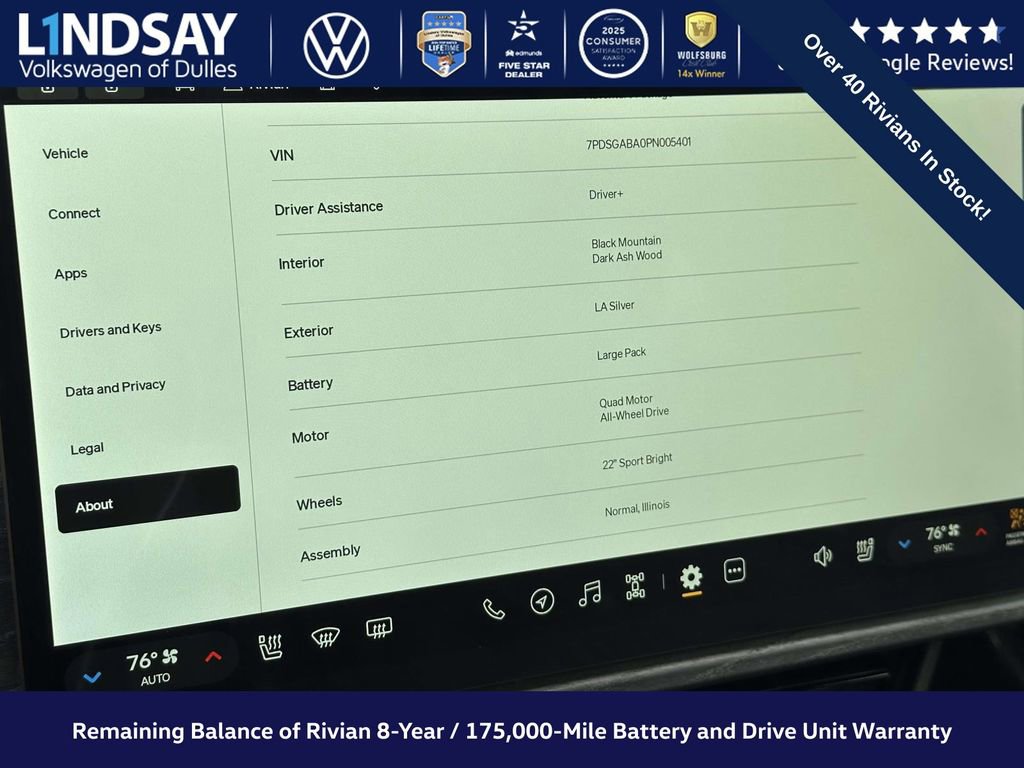 Used 2023 Rivian R1S Adventure image 25