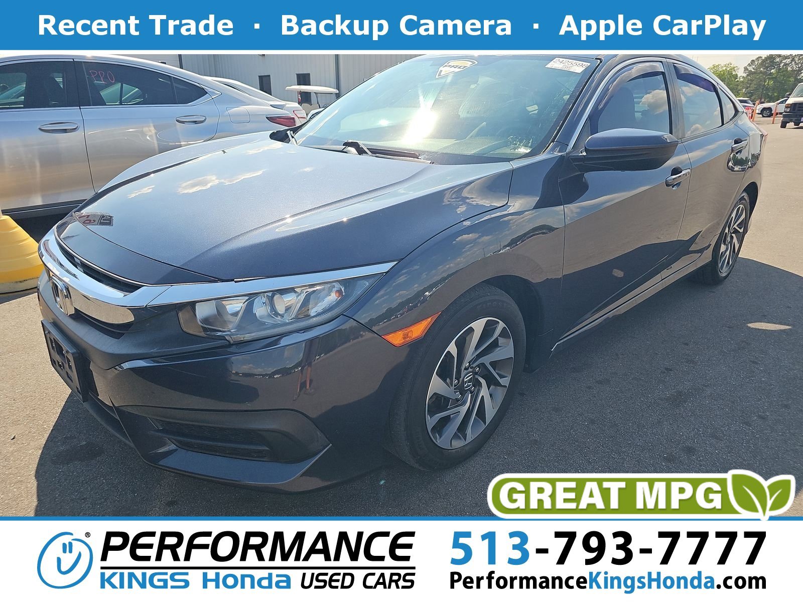 Used 2017 Honda Civic EX
