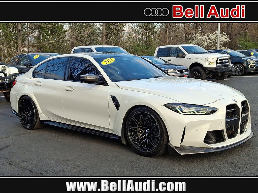 Used 2023 BMW M3 Competition w/ M Carbon Exterior Package image 1
