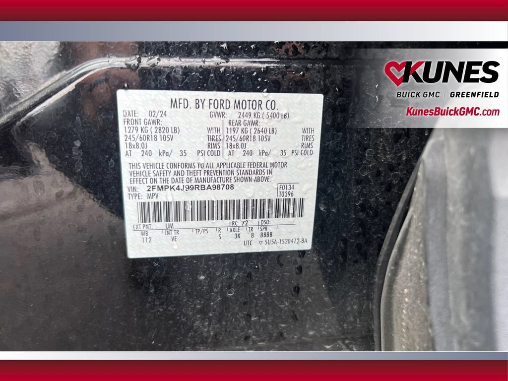 Used 2024 Ford Edge SEL AWD/4WD image 21