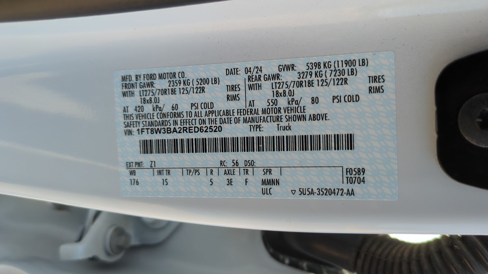 Used 2024 Ford F350 XL w/ STX Appearance Package AWD/4WD image 34