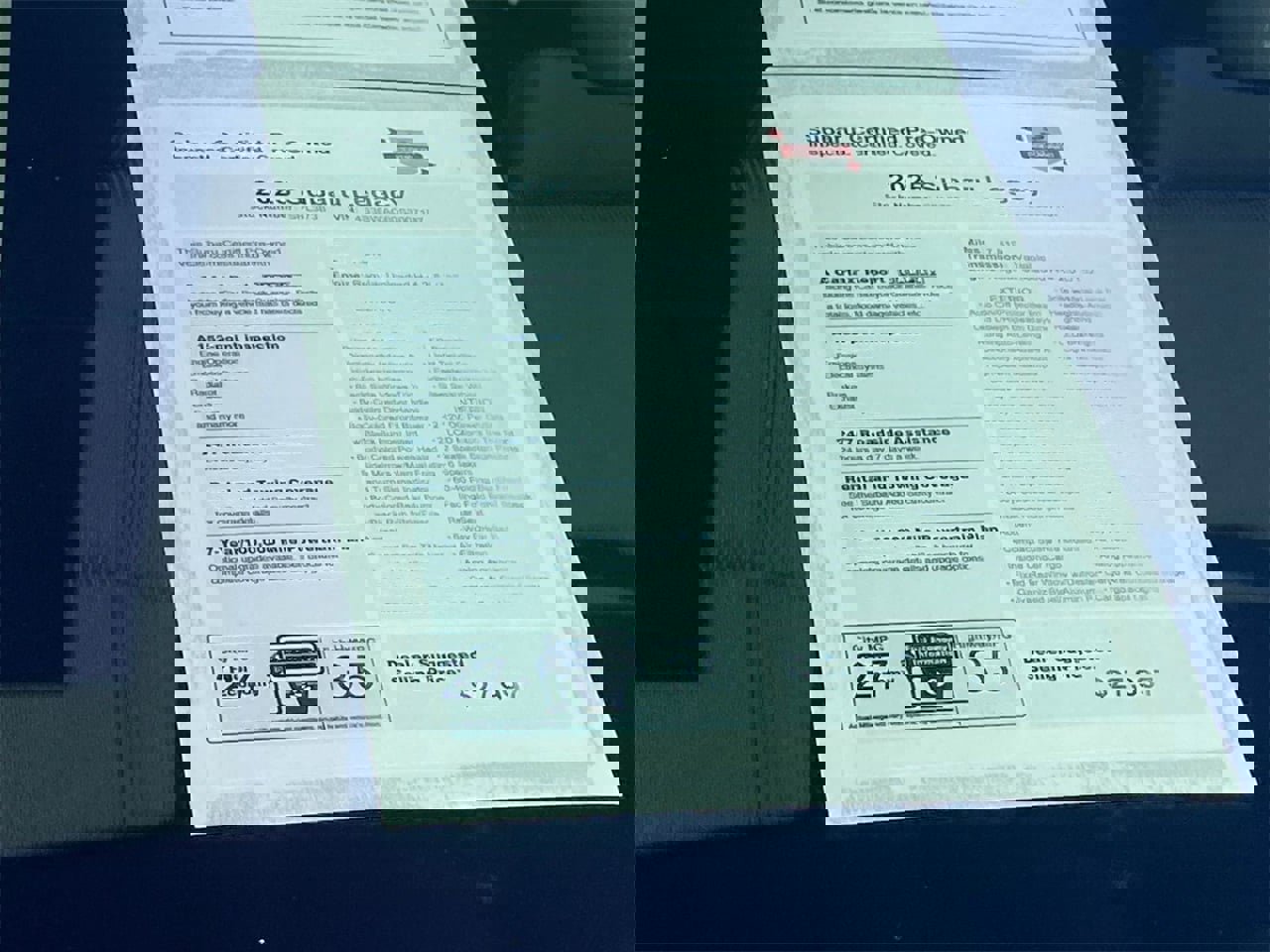 Certified 2025 Subaru Legacy Premium w/ Popular Package #1A image 6