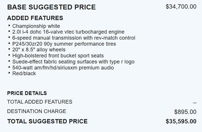 Used 2018 Honda Civic Type R image 19