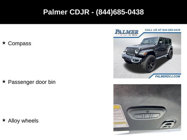 Used 2021 Jeep Wrangler Unlimited Sahara w/ Cold Weather Group AWD/4WD image 36