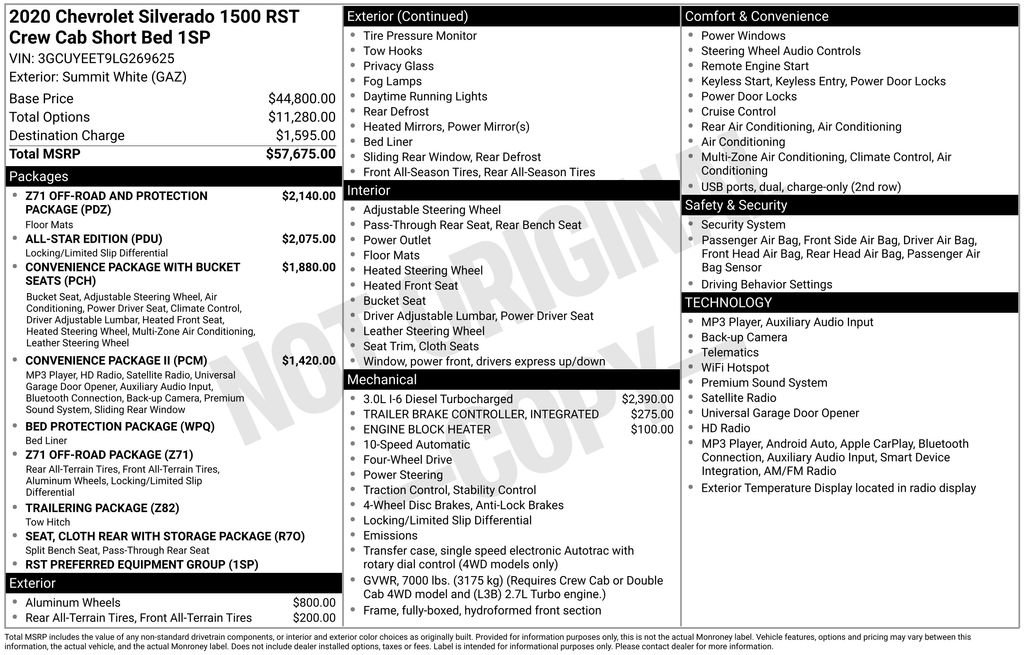 Used 2020 Chevrolet Silverado 1500 RST AWD/4WD image 6