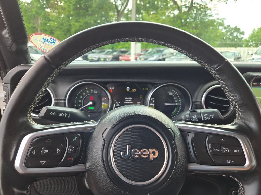 Certified 2023 Jeep Wrangler Unlimited Sahara w/ Cold Weather Group AWD/4WD image 34