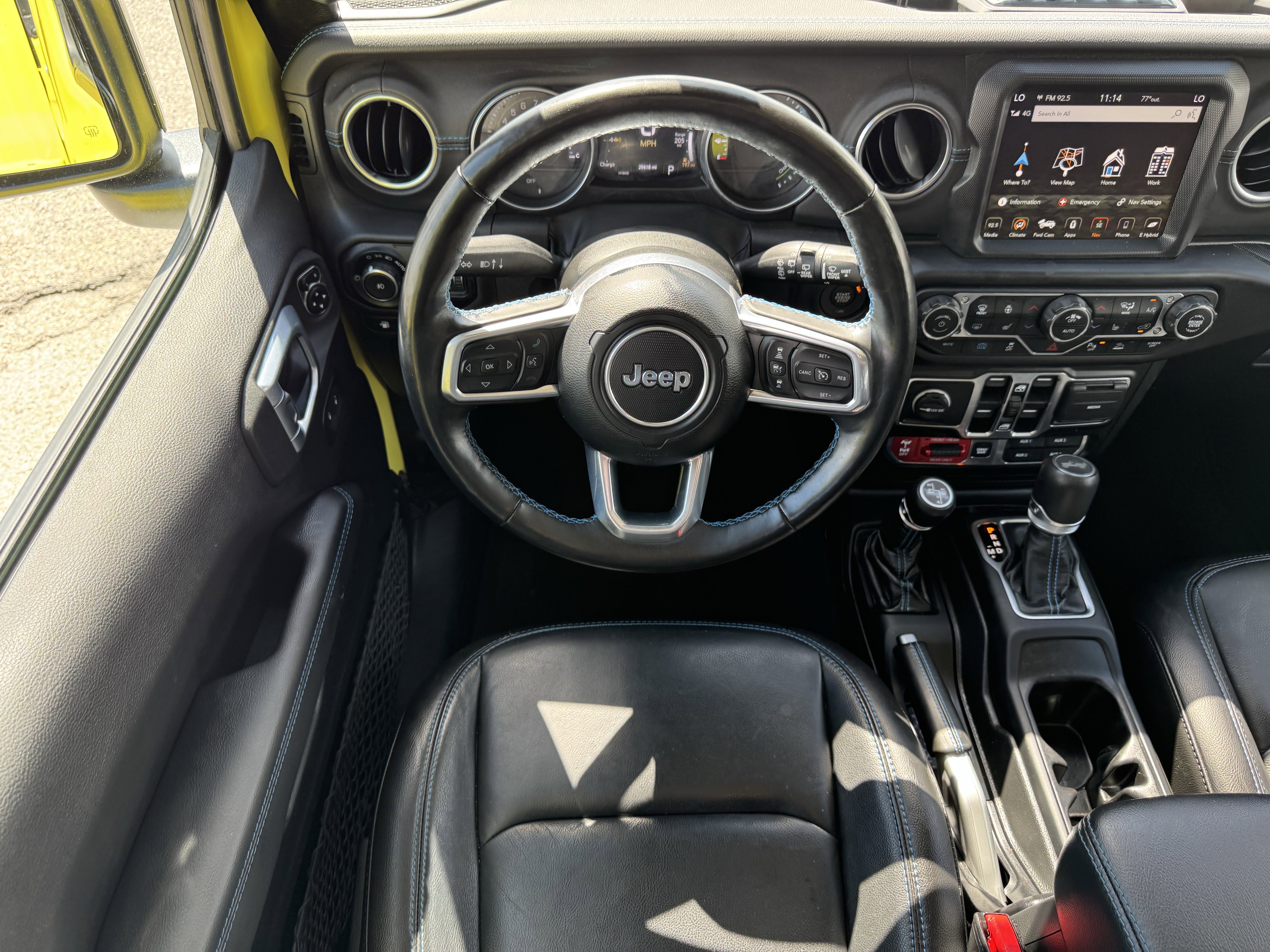 Used 2023 Jeep Wrangler Unlimited Rubicon 4xe w/ Steel Bumper Group image 15