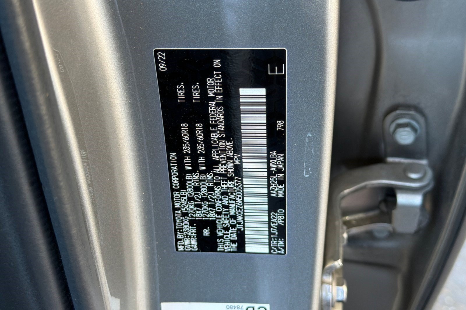 Used 2022 Lexus NX 350h AWD w/ Towing Package (2000 Lbs) image 40