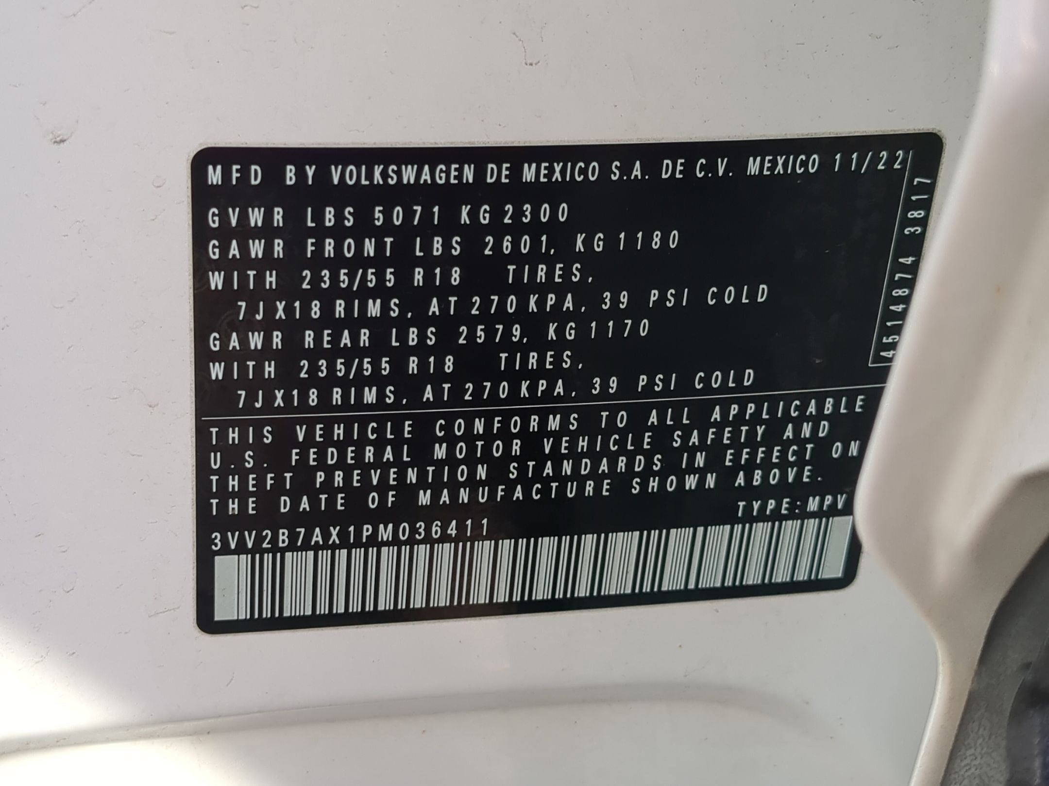 Used 2023 Volkswagen Tiguan SE image 22