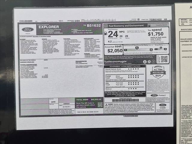 New 2027 Ford Explorer Active w/ Active Comfort Package RWD image 18