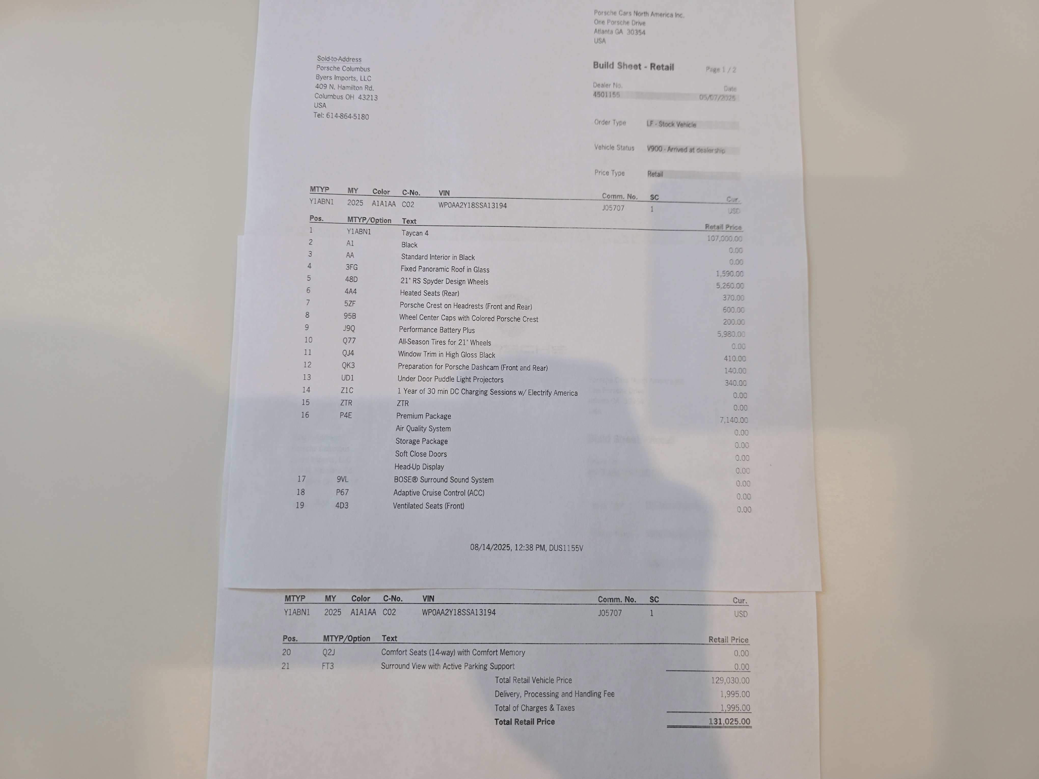 New 2025 Porsche Taycan image 29