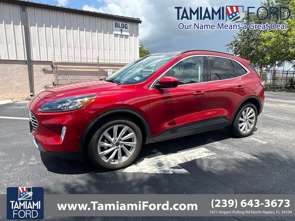 Certified 2021 Ford Escape Titanium w/ Titanium Elite Package