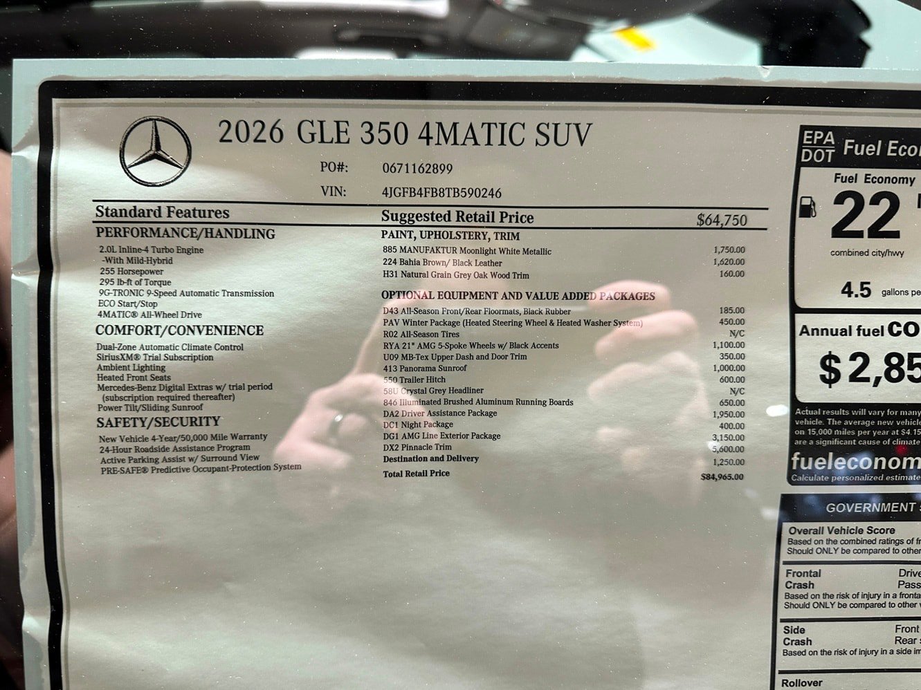 New 2026 Mercedes-Benz GLE 350 4MATIC image 17