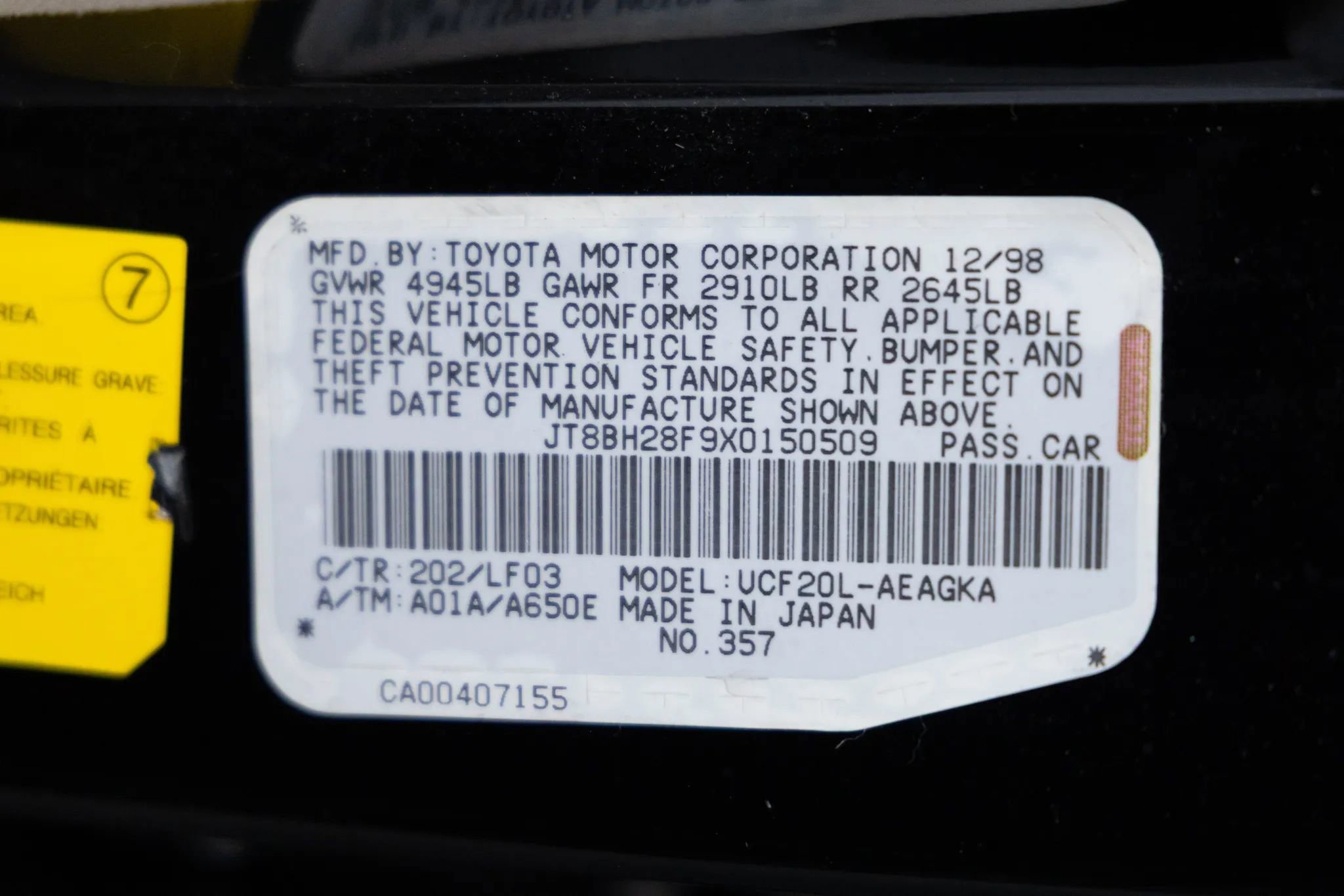 Used 1999 Lexus LS 400 image 33