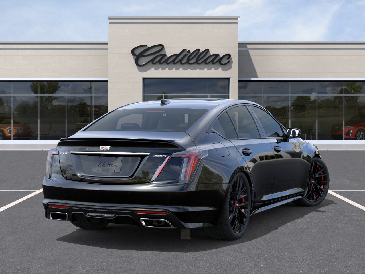 New 2026 Cadillac CT5 Sport w/ LPO, Red Accent Package AWD/4WD image 24