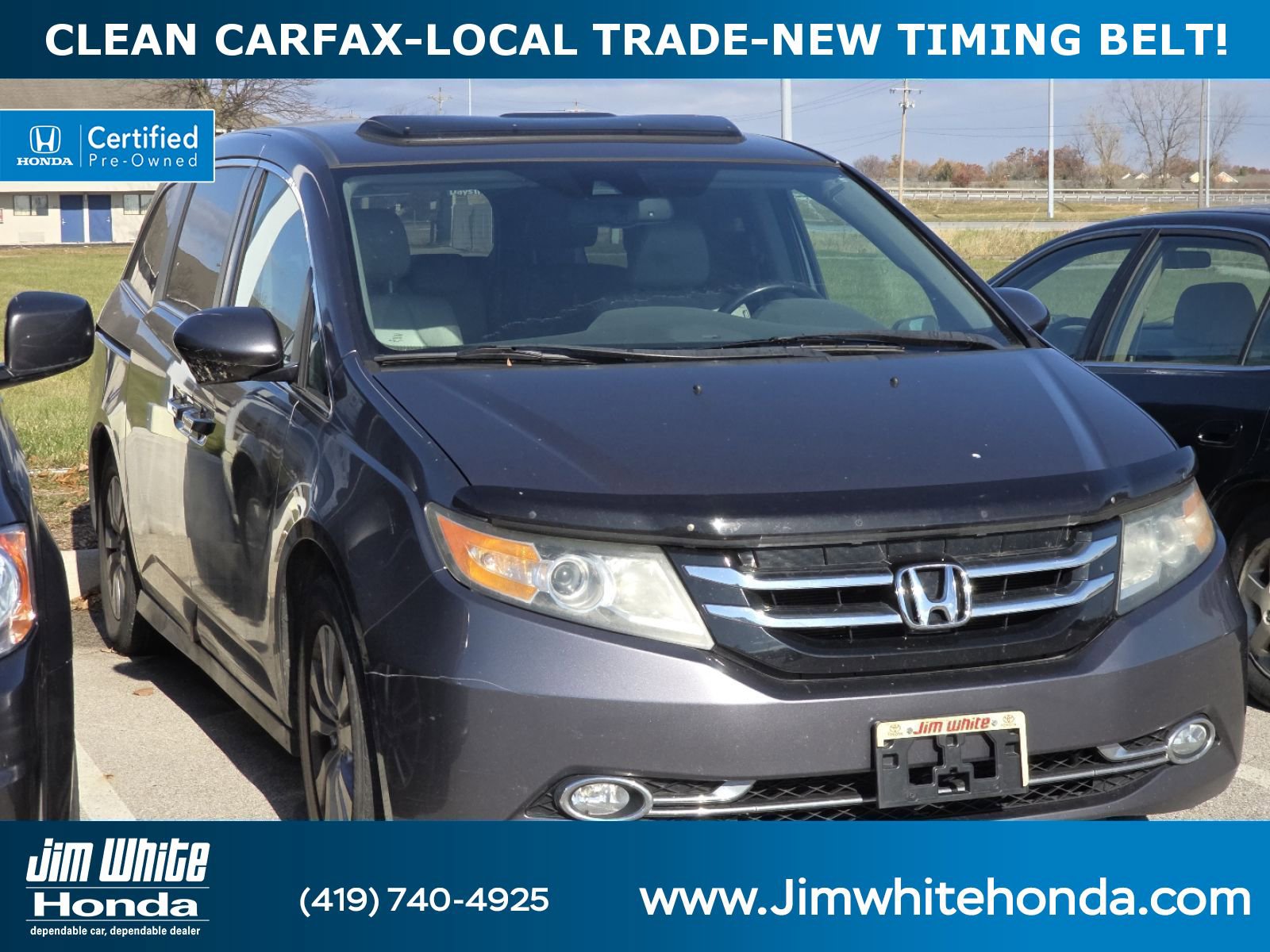 Used 2015 Honda Odyssey EX-L
