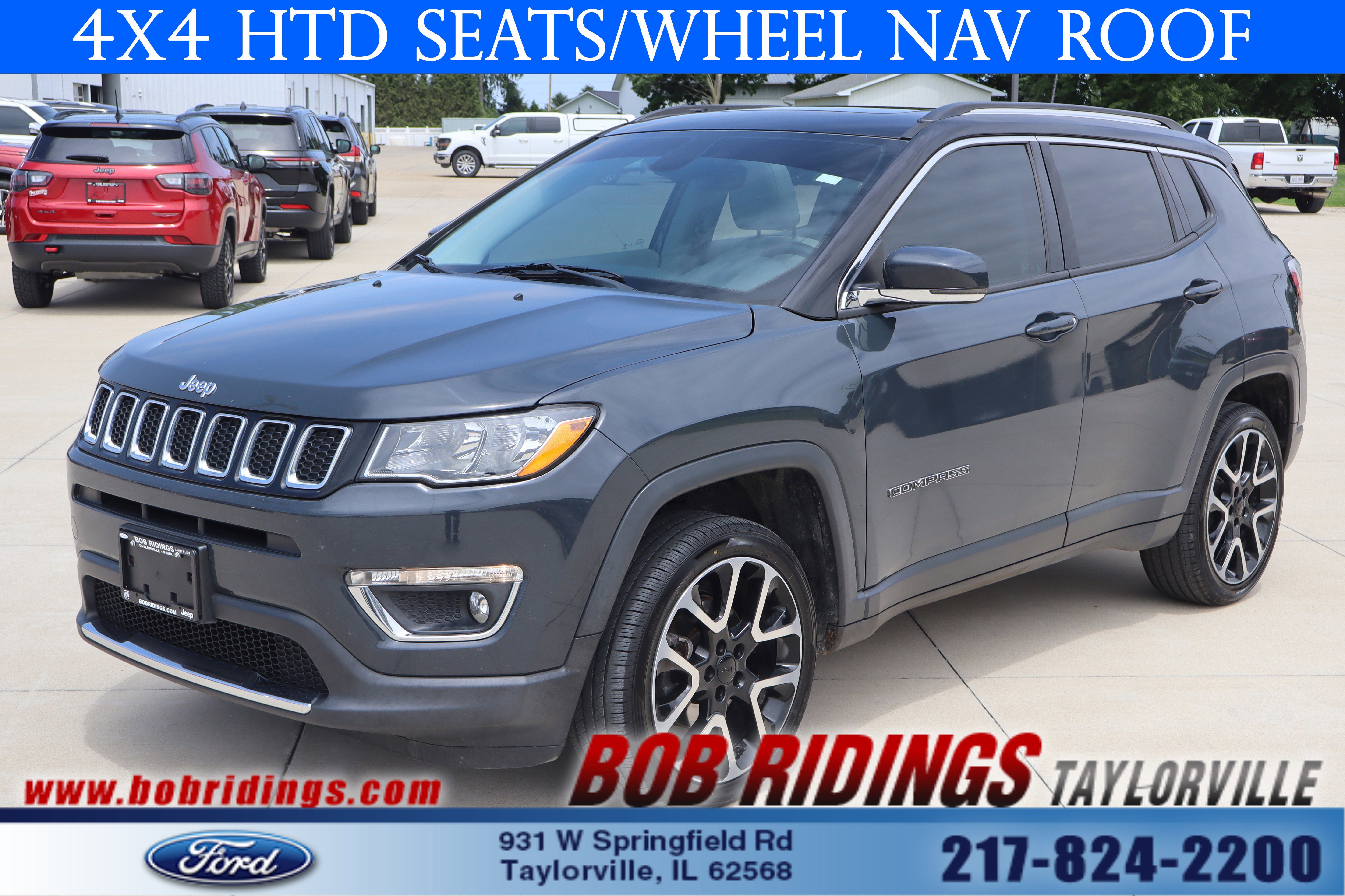 Used 2017 Jeep Compass Limited w/ Navigation Group