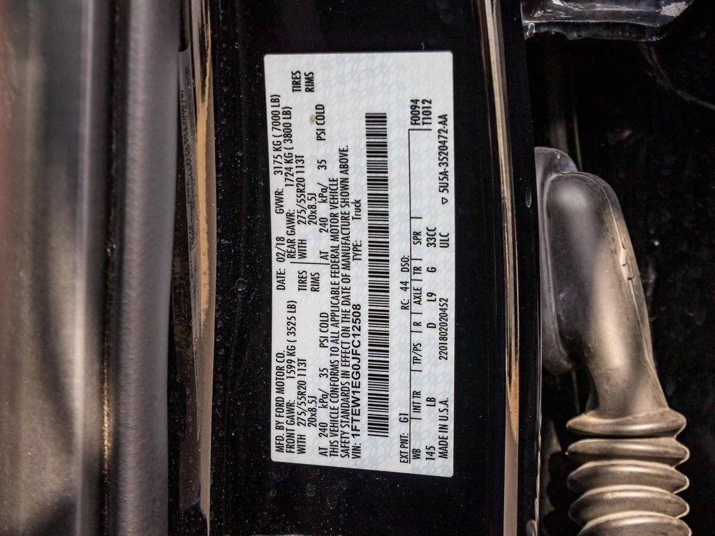 Used 2018 Ford F150 Lariat w/ Equipment Group 502A Luxury AWD/4WD image 45