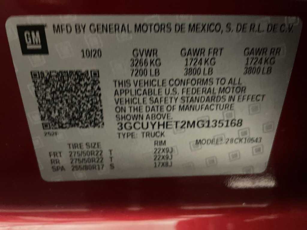 Used 2021 Chevrolet Silverado 1500 High Country w/ Technology Package image 29