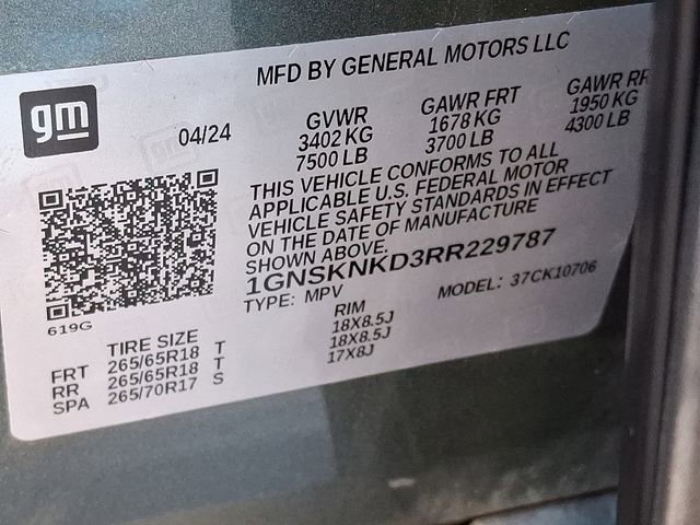 Used 2024 Chevrolet Tahoe LT image 26