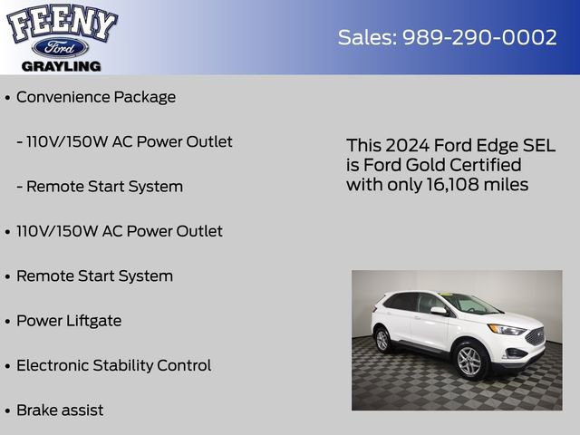 Used 2024 Ford Edge SEL w/ Convenience Package image 13