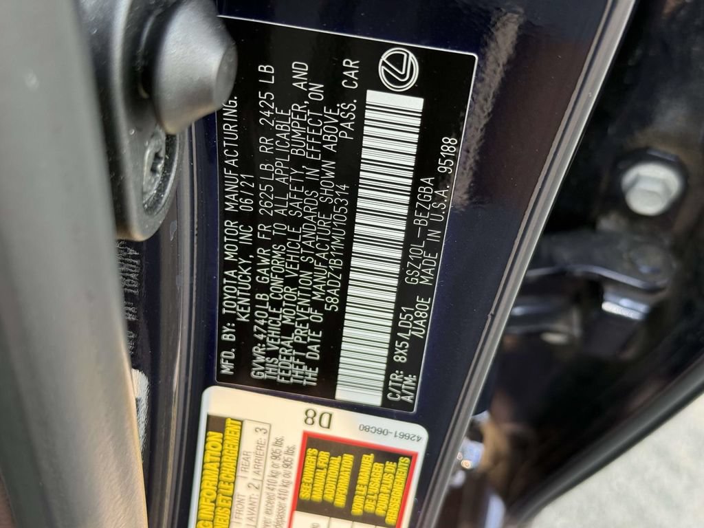 Used 2021 Lexus ES 350 w/ Premium Package FWD image 31