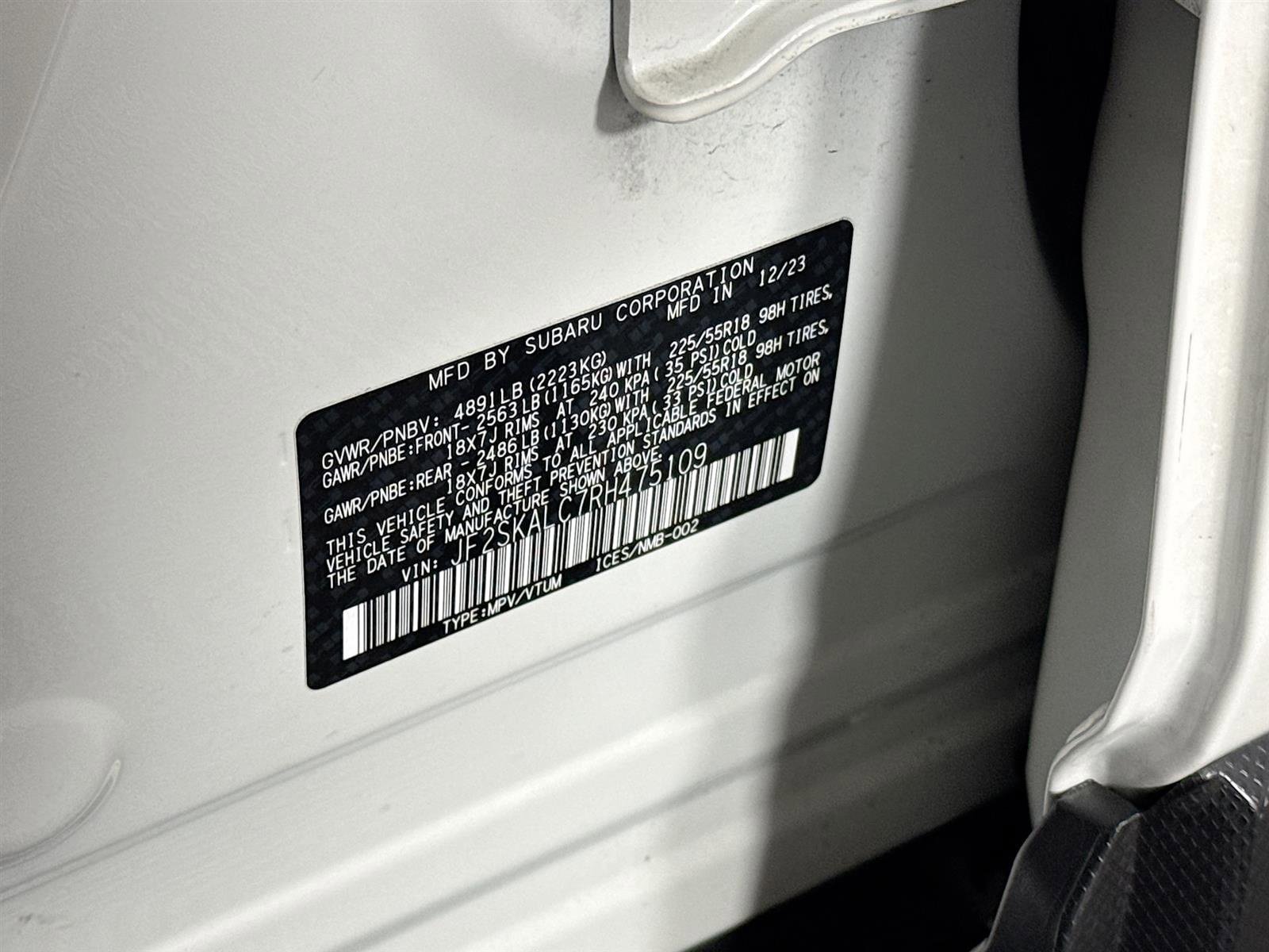 Used 2024 Subaru Forester Limited w/ POP Package 3 image 34