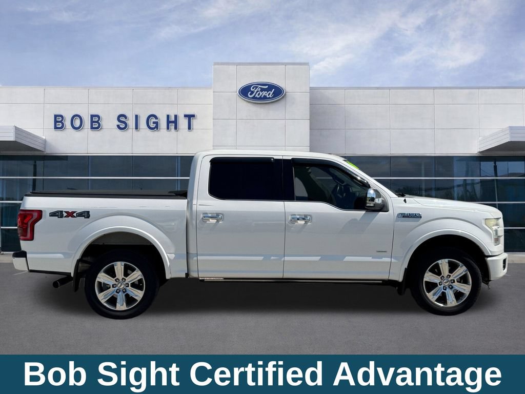 Used 2015 Ford F150 Platinum w/ Trailer Tow Package AWD/4WD image 4