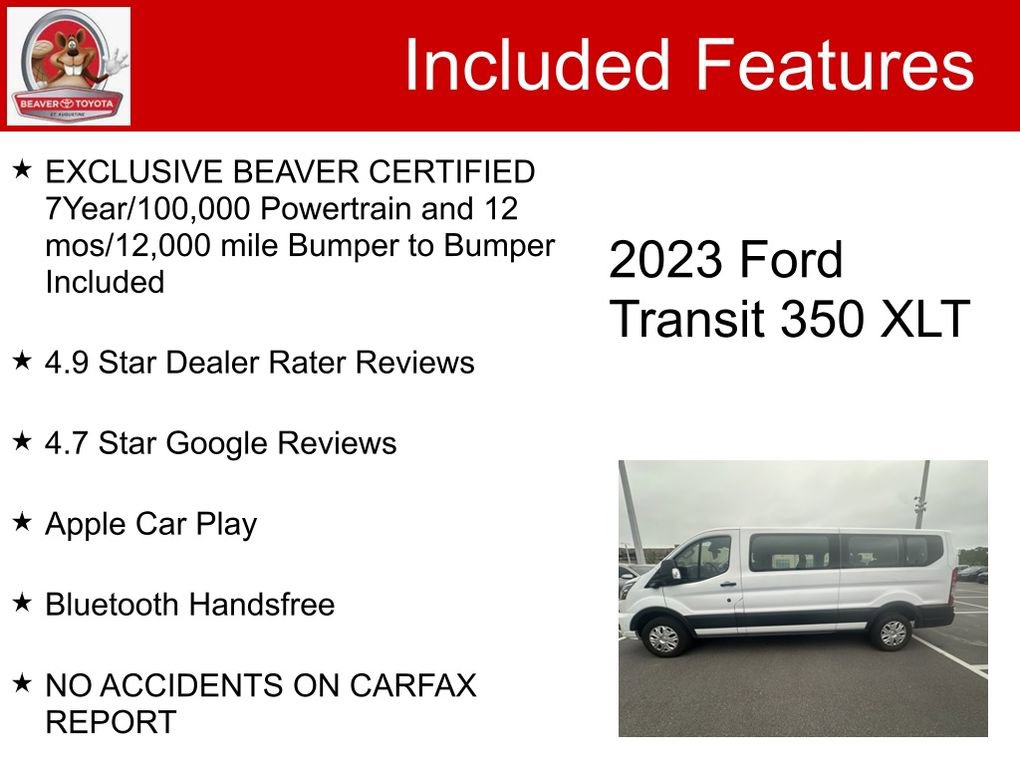 Used 2023 Ford Transit 350 XLT RWD image 5
