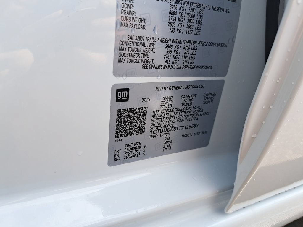 New 2026 GMC Sierra 1500 Elevation AWD/4WD image 35