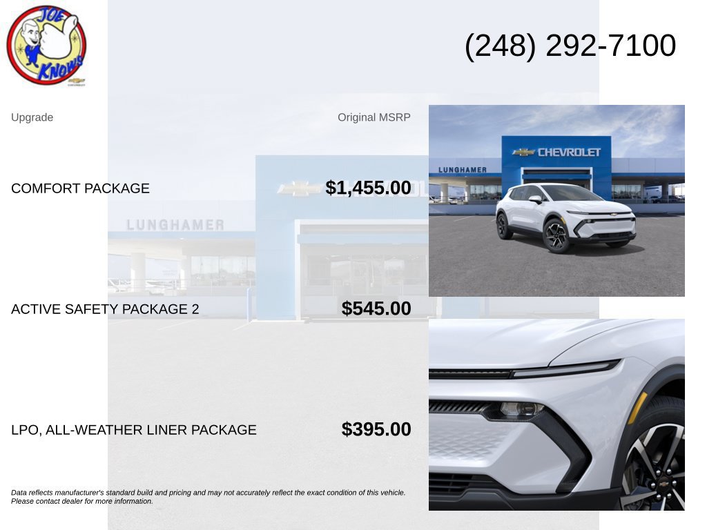 New 2026 Chevrolet Equinox EV LT w/ Comfort Package FWD image 5