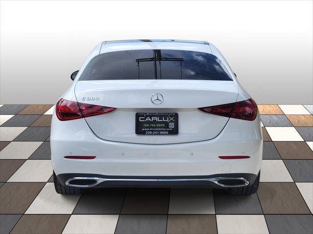 Used 2023 Mercedes-Benz C 300 Sedan w/ Exclusive Trim Package image 4