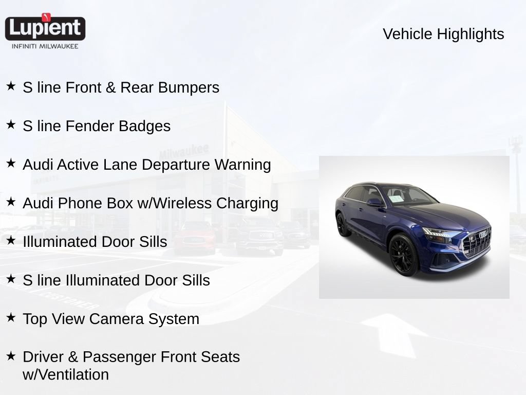 Used 2021 Audi Q8 Premium Plus w/ Premium Plus Package AWD/4WD video 4