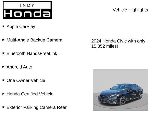Certified 2024 Honda Civic Sport image 7