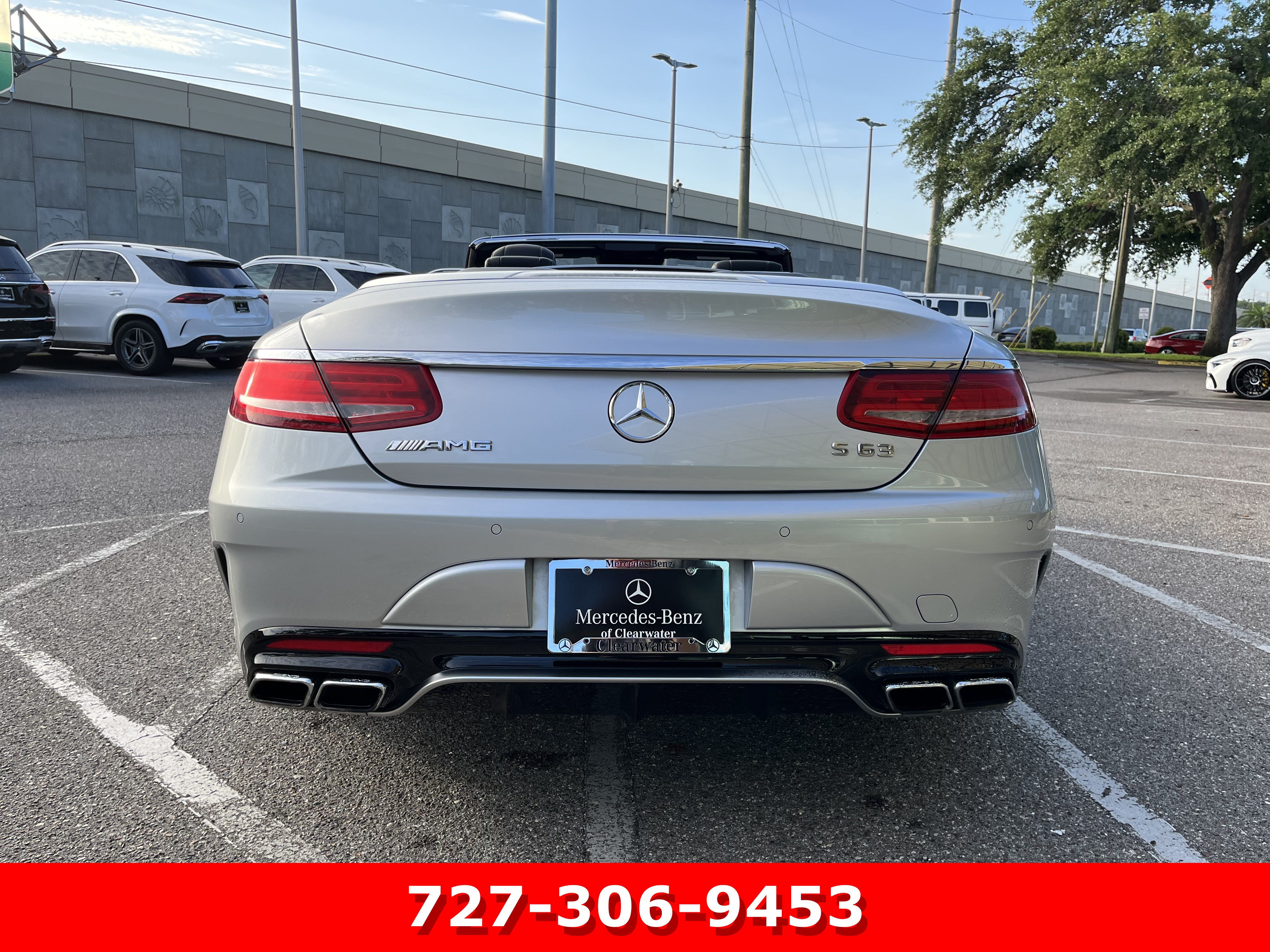 Used 2017 Mercedes-Benz S 63 AMG 4MATIC Cabriolet image 7