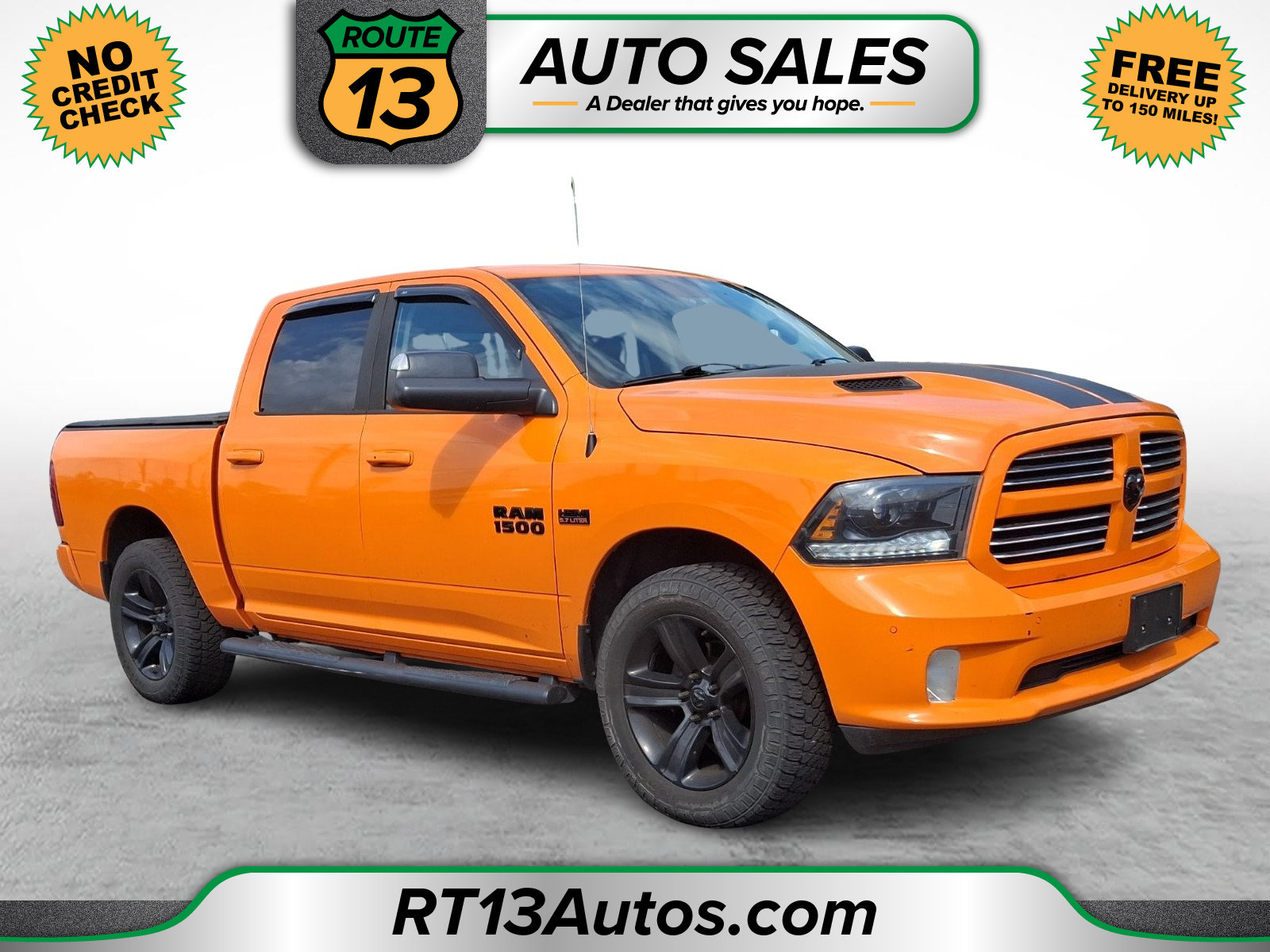 Used 2015 RAM 1500 Sport w/ Ignition Orange Sport Package